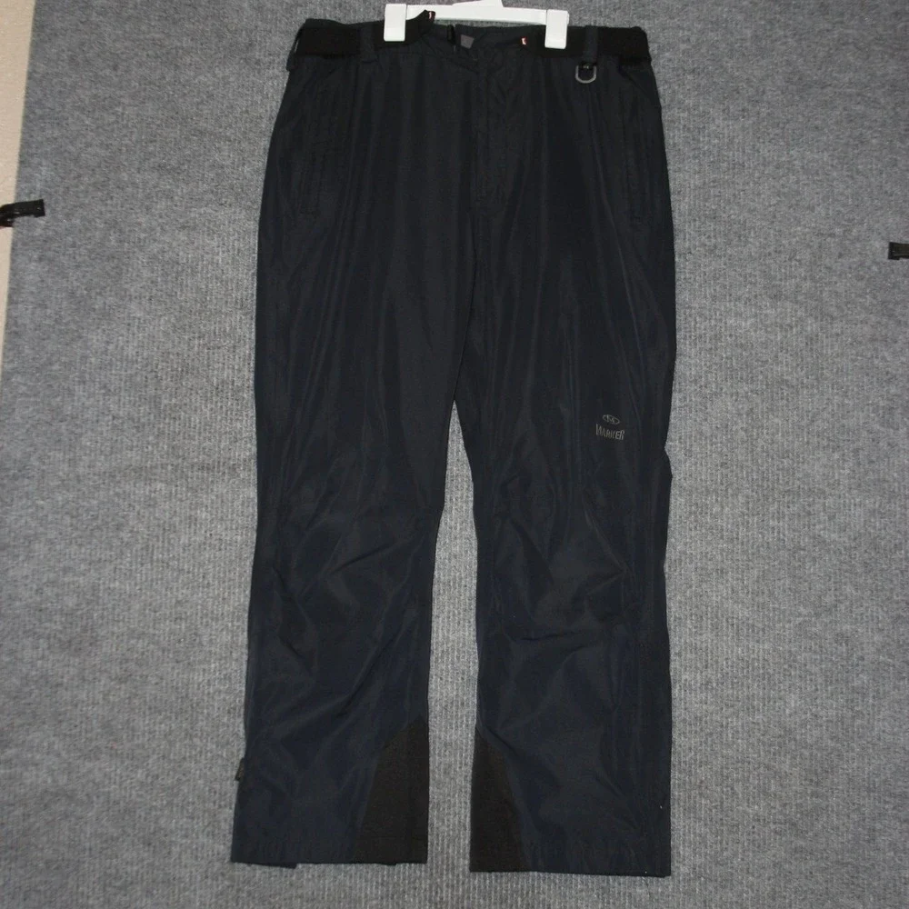 Marker Snow Ski Pants Mens XL Black Insulated‎ Waterproof Outdoors Gore-Tex